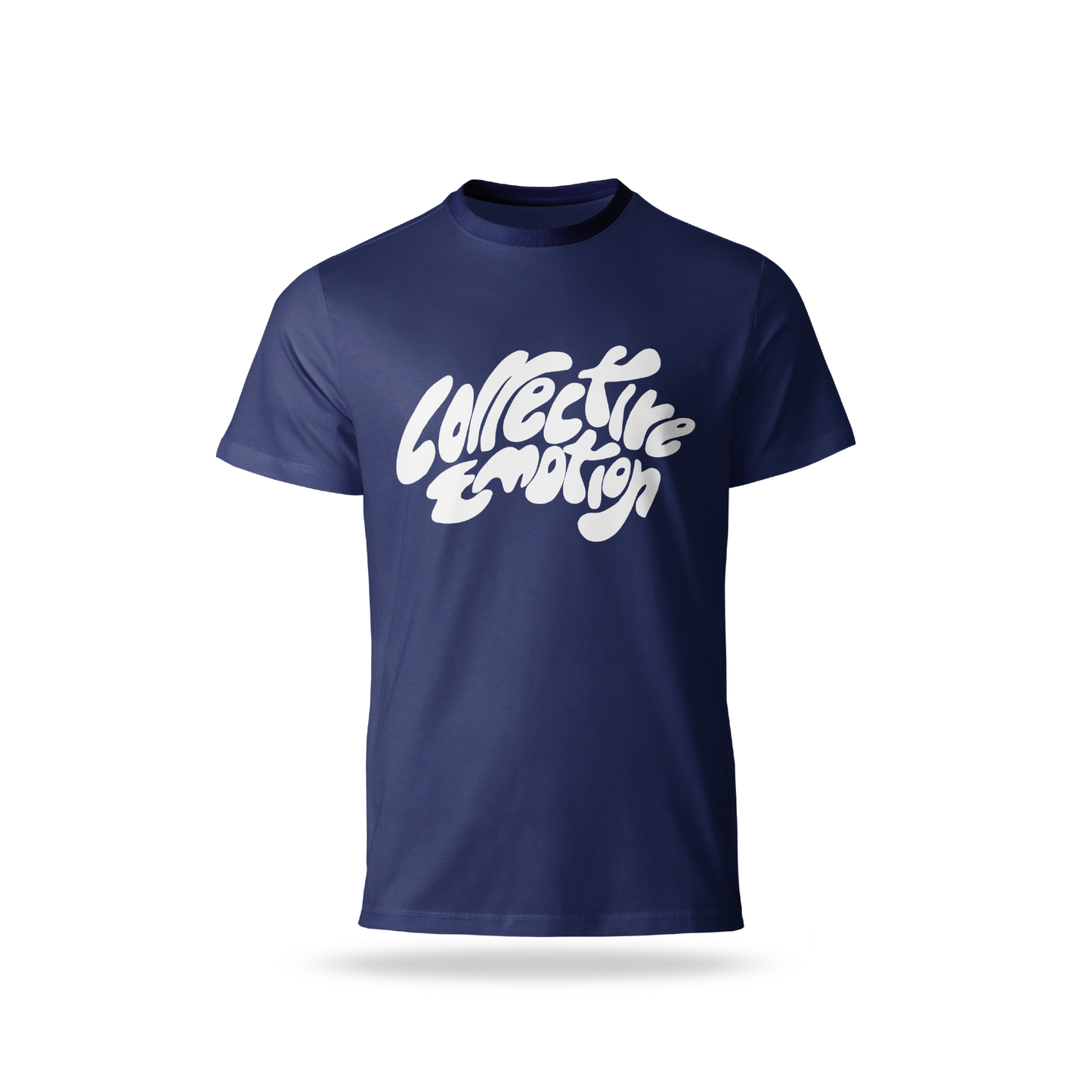 PRINT T-SHIRT-NAVY BLUE