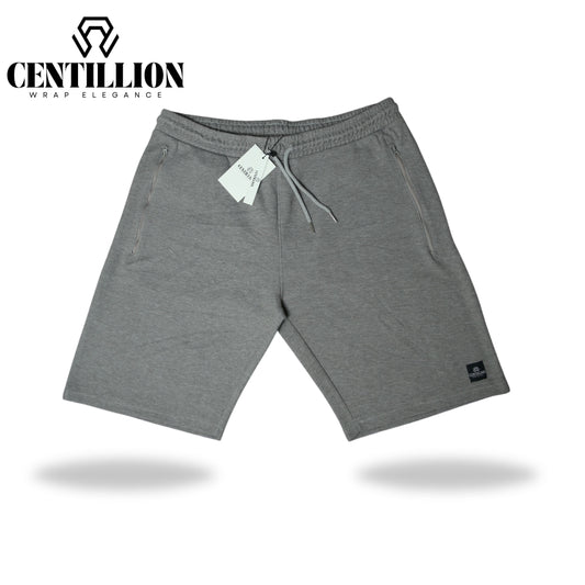 2-Pack Zip Pocket Shorts - Light Grey