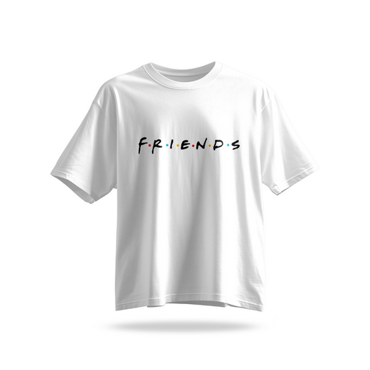 PREMIUM DROP-SHOULDER T-SHIRT-WHITE